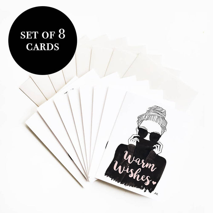 Warm Wishes Box of 8 Cards
