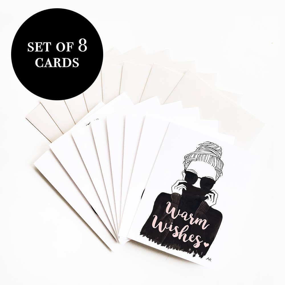 Warm Wishes Box of 8 Cards