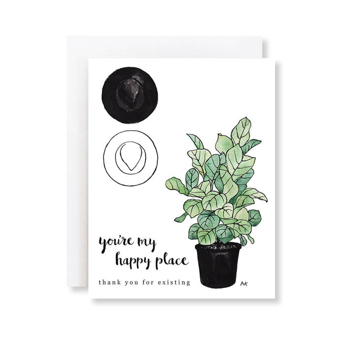 My Happy Place Card